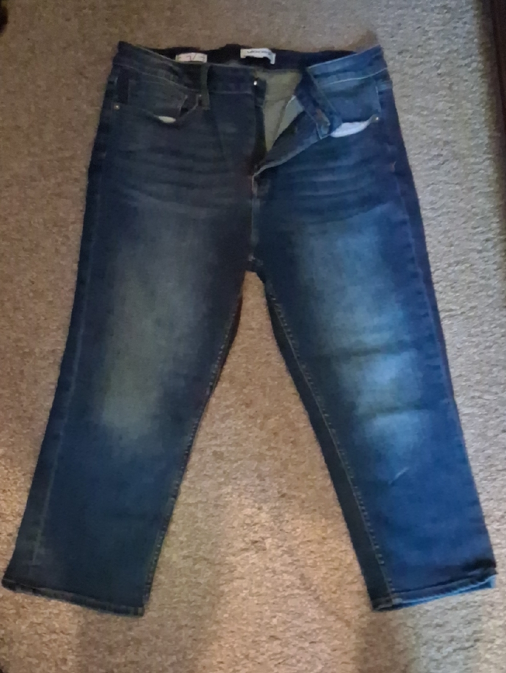 Women's Slim Dark Blue Jeans